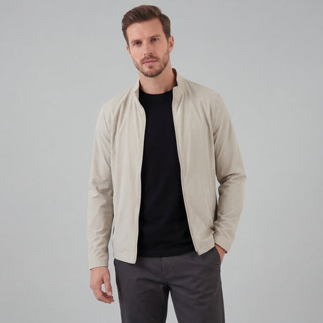 Herren Leichte Frühlingsjacke Mittellang Übergangsjacke