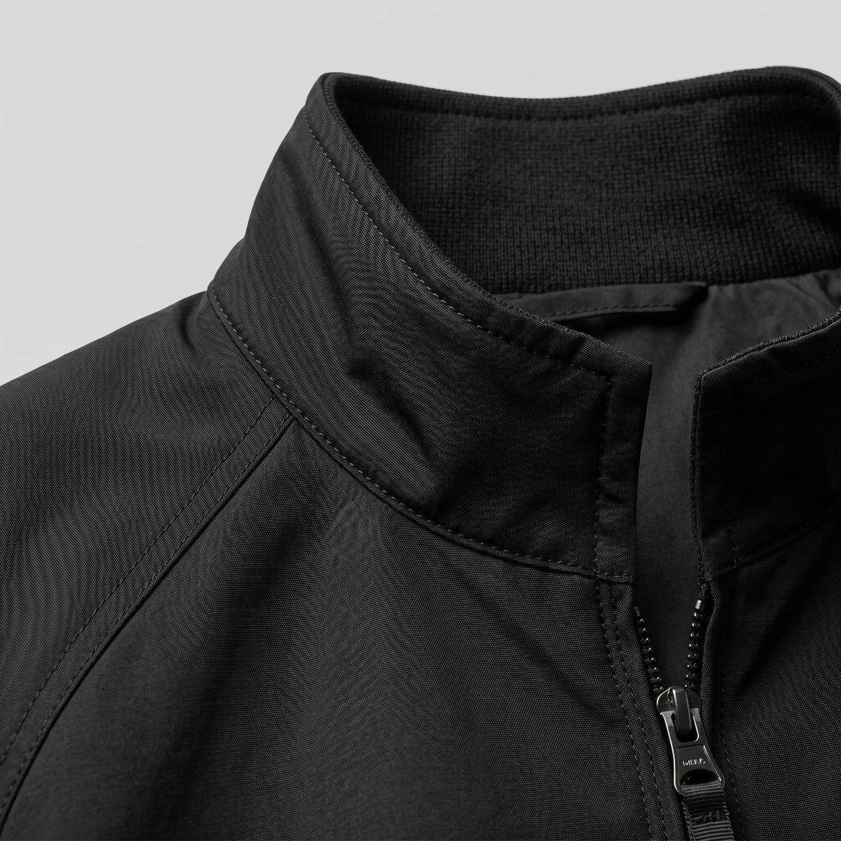 Herren Leichte Harrington-Jacke mit Stehkragen