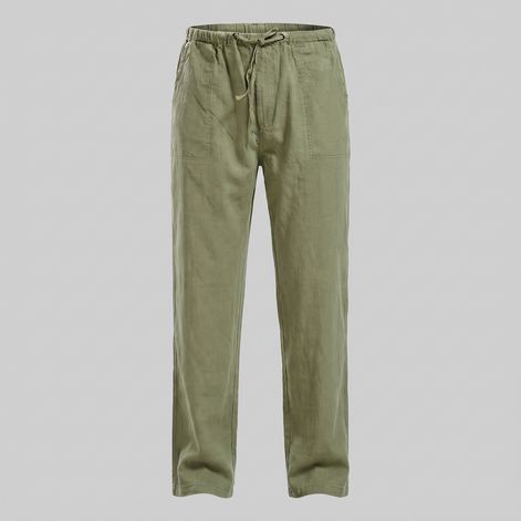 Herren Leichte Leinenhose