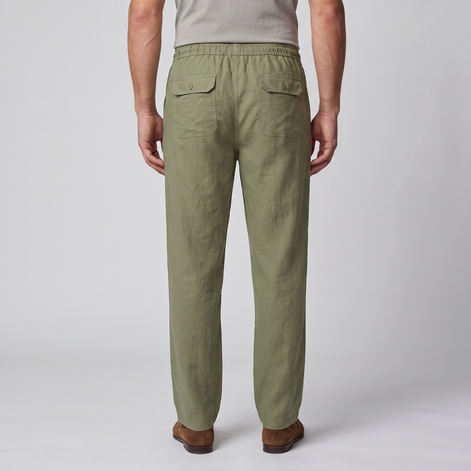 Herren Leichte Leinenhose