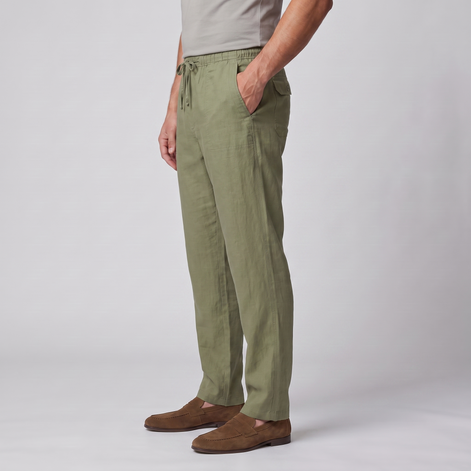 Herren Leichte Leinenhose