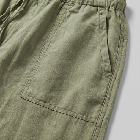 Herren Leichte Leinenhose