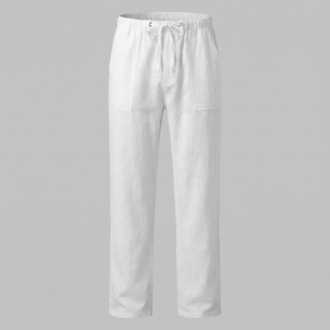 Herren Leichte Leinenhose