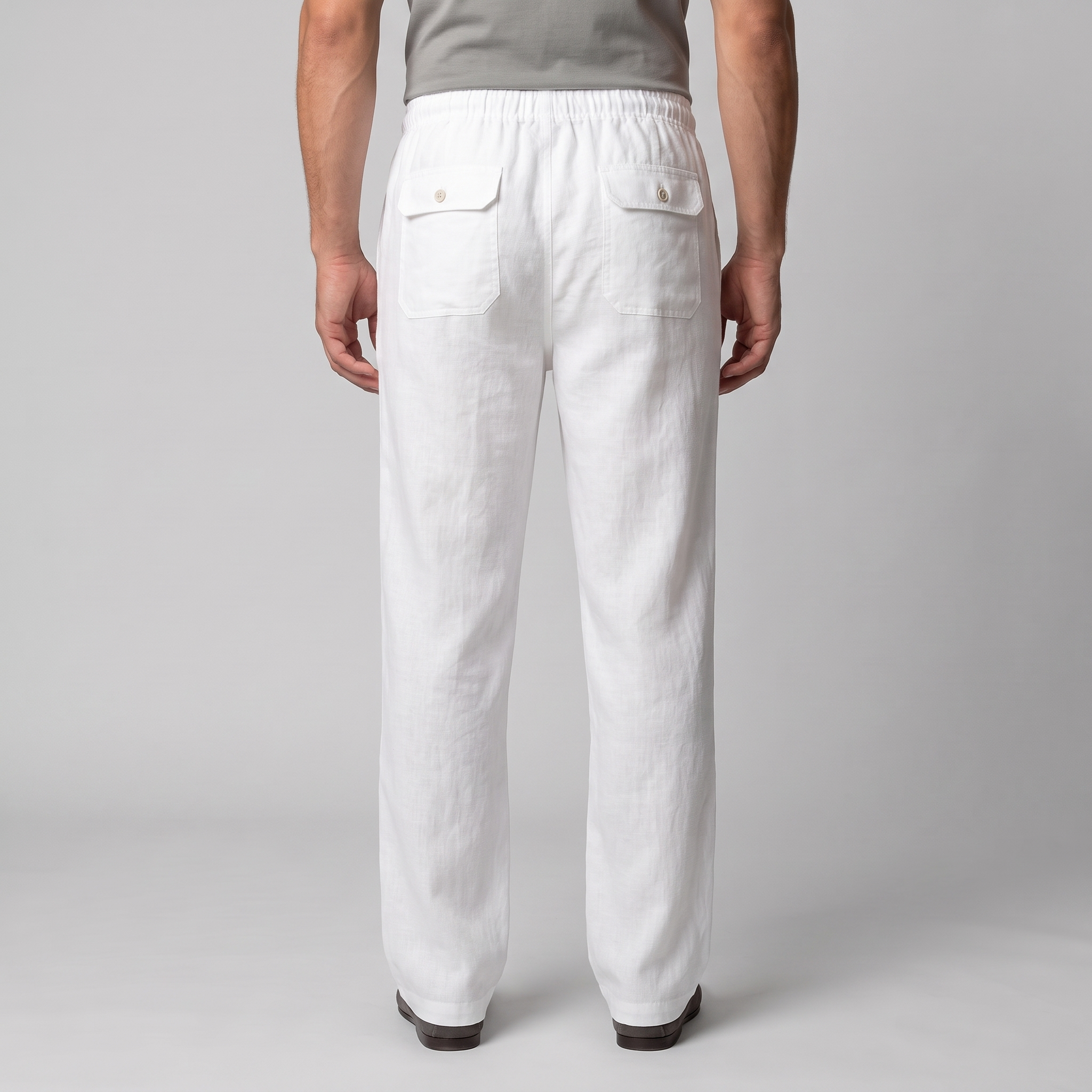 Herren Leichte Leinenhose