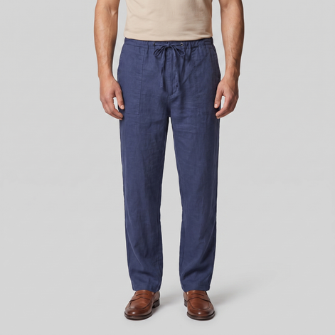 Herren Leichte Leinenhose
