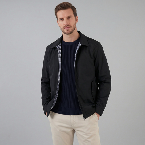 Herren Leichte Reißverschlussjacke