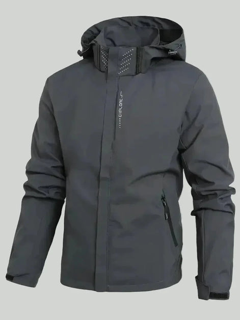 Herren Leichte Wetterfeste Outdoorjacke Wasser- und Winddicht