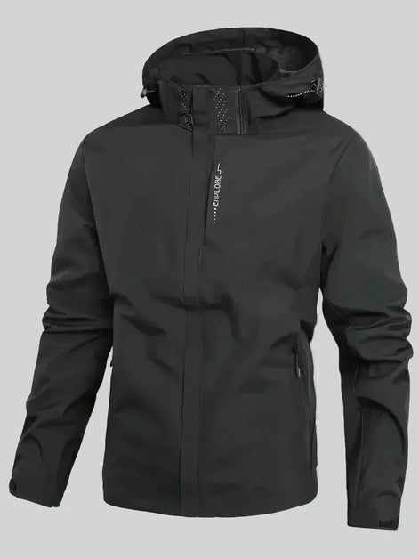 Herren Leichte Wetterfeste Outdoorjacke Wasser- und Winddicht