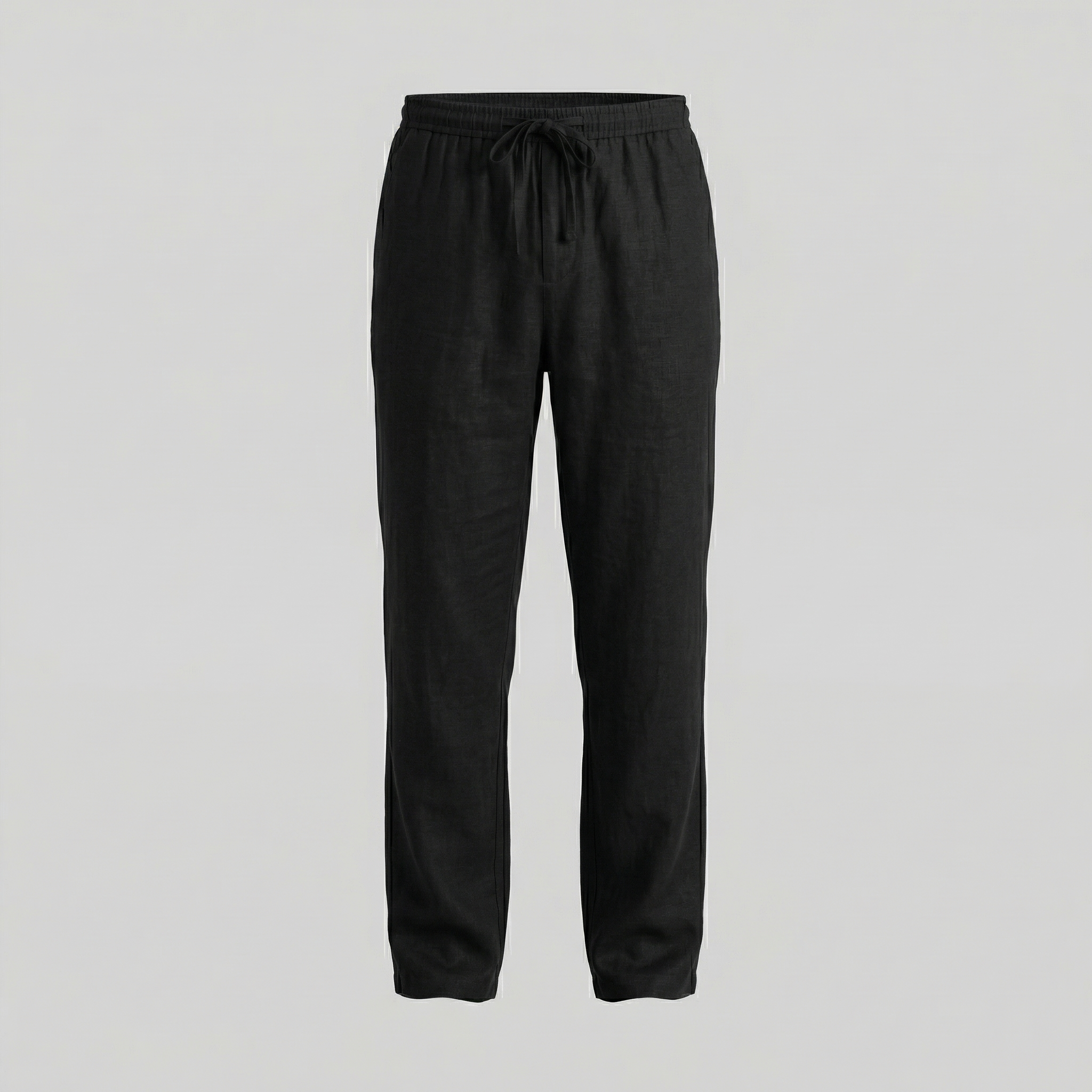 Herren Leinen Slim Fit Hose