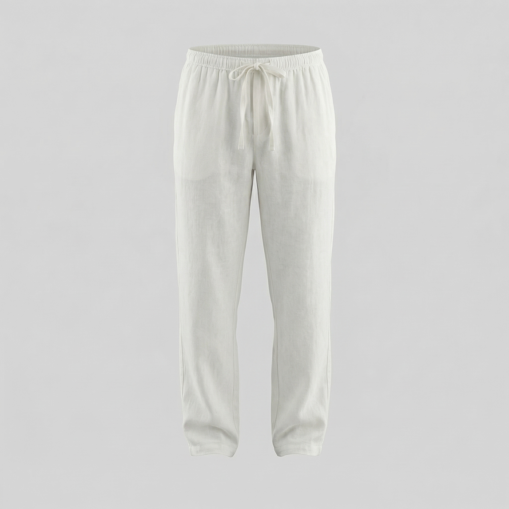 Herren Leinen Slim Fit Hose