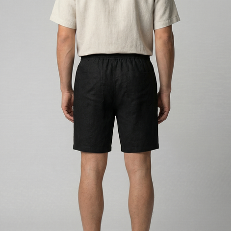 Herren Leinen Sommer Shorts