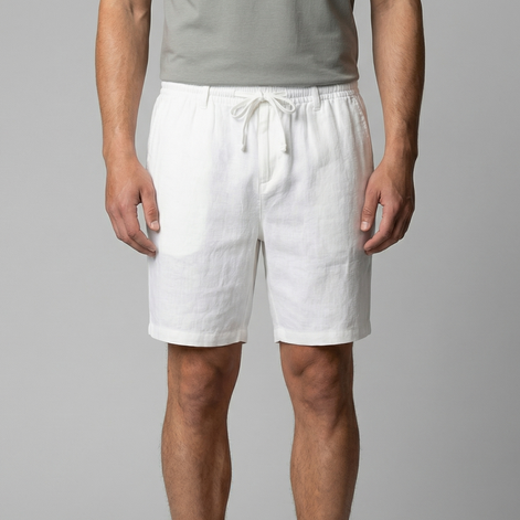 Herren Leinen Sommer Shorts
