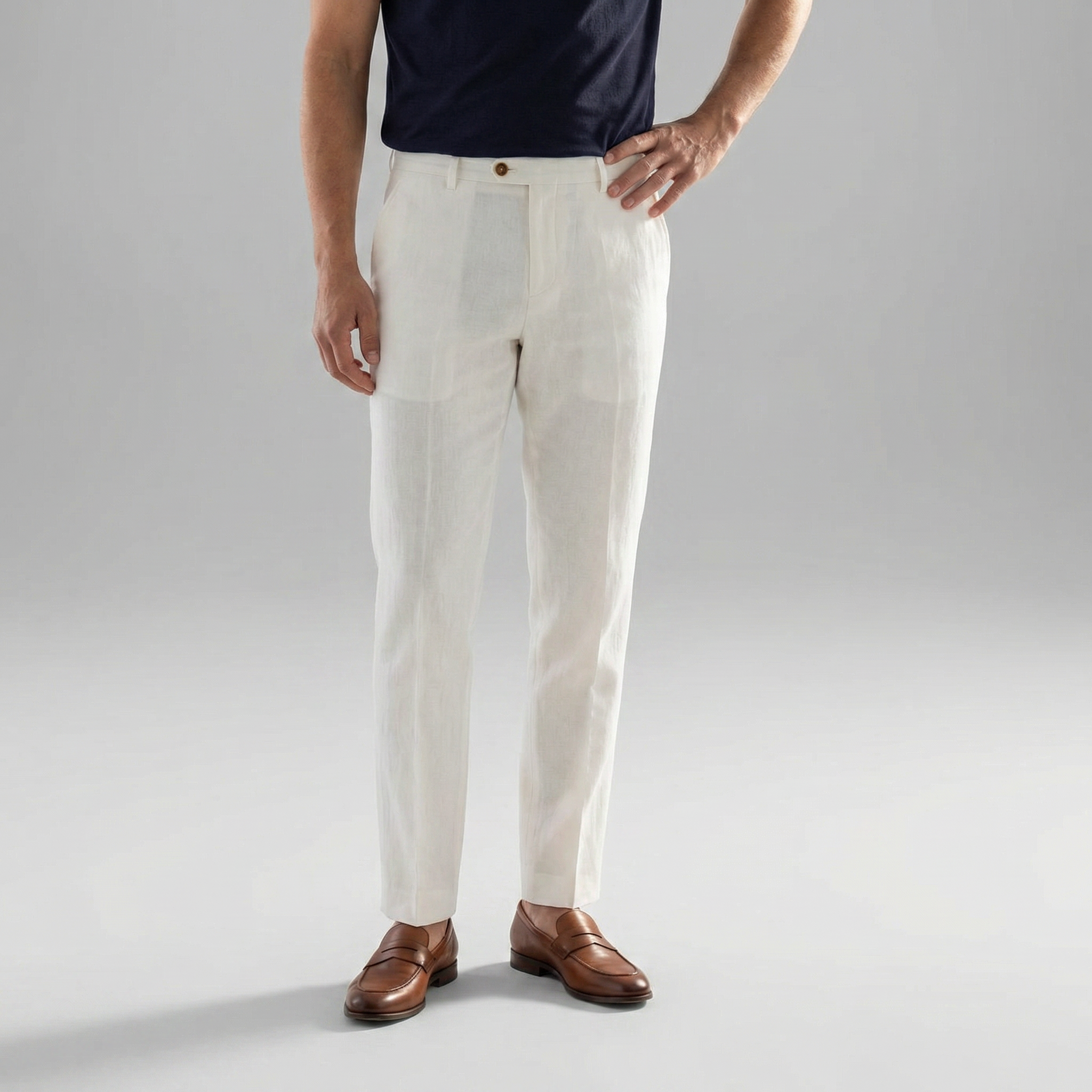 Herren Leinen Sommerhosen