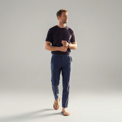 Herren Leinen Sommerhosen