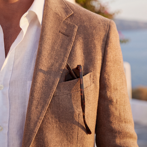 Herren Leinenblazer