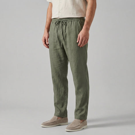 Herren Leinenhose Für Lässigen Komfort