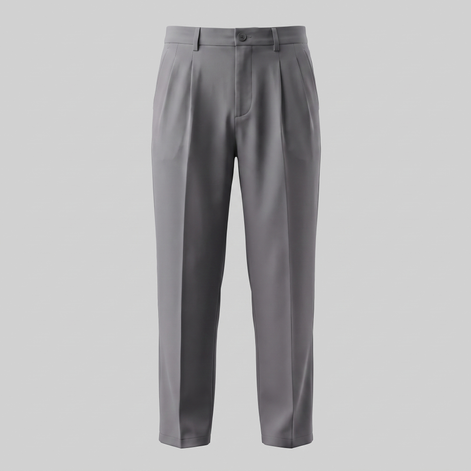Herren Leinenhose mit Bundfalten