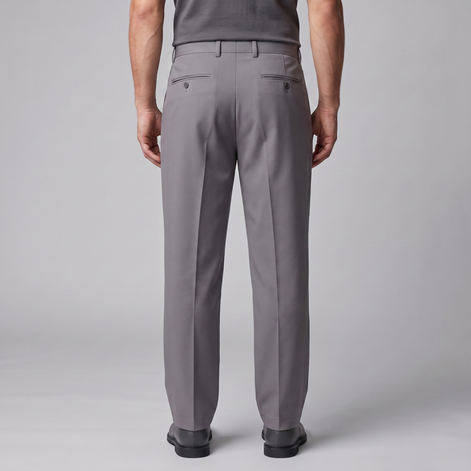 Herren Leinenhose mit Bundfalten