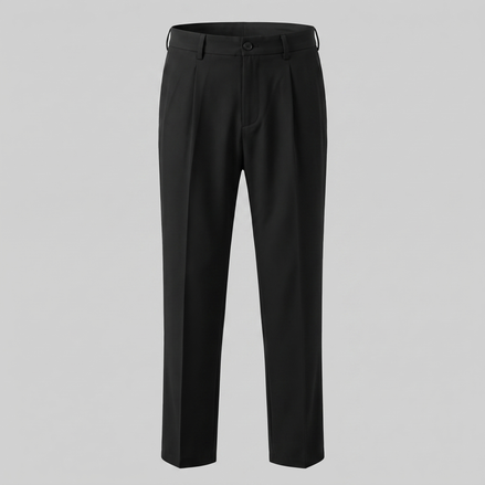 Herren Leinenhose mit Bundfalten