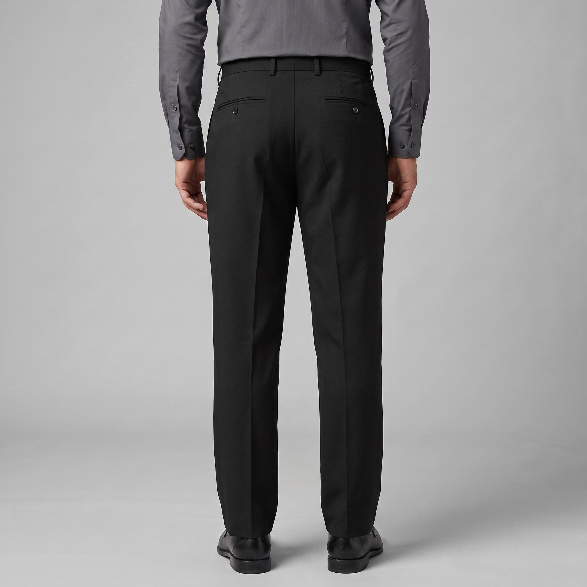 Herren Leinenhose mit Bundfalten