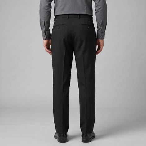 Herren Leinenhose mit Bundfalten