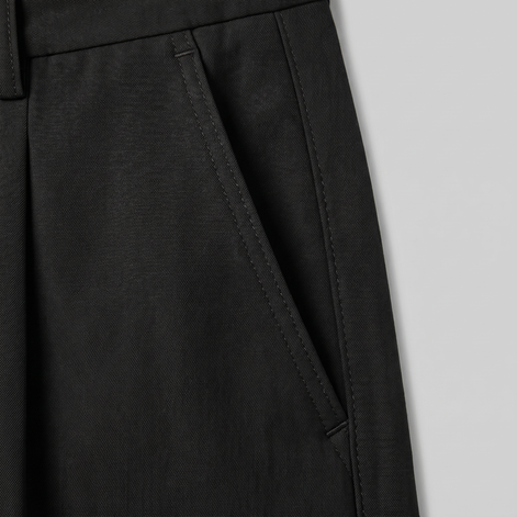 Herren Leinenhose mit Bundfalten