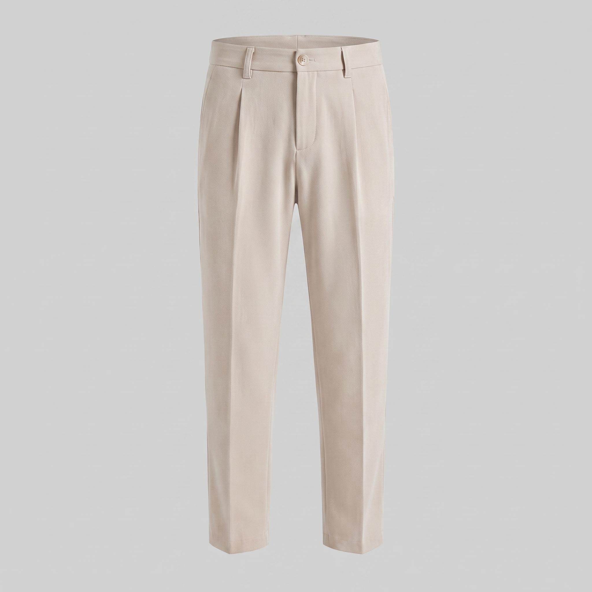 Herren Leinenhose mit Bundfalten