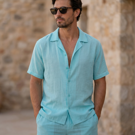 Herren Lockeres Sommer Set