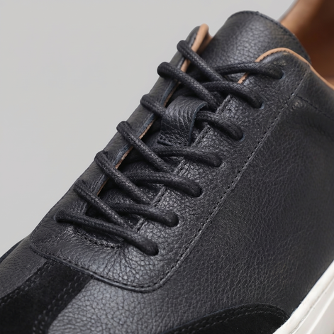 Herren Low Top Sneaker Aus Leder