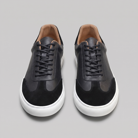 Herren Low Top Sneaker Aus Leder
