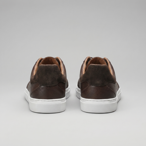 Herren Low Top Sneaker Aus Leder