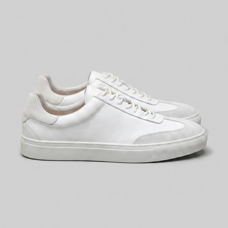 Herren Low Top Sneaker Aus Leder