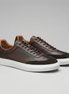 Herren Low Top Sneaker Aus Leder