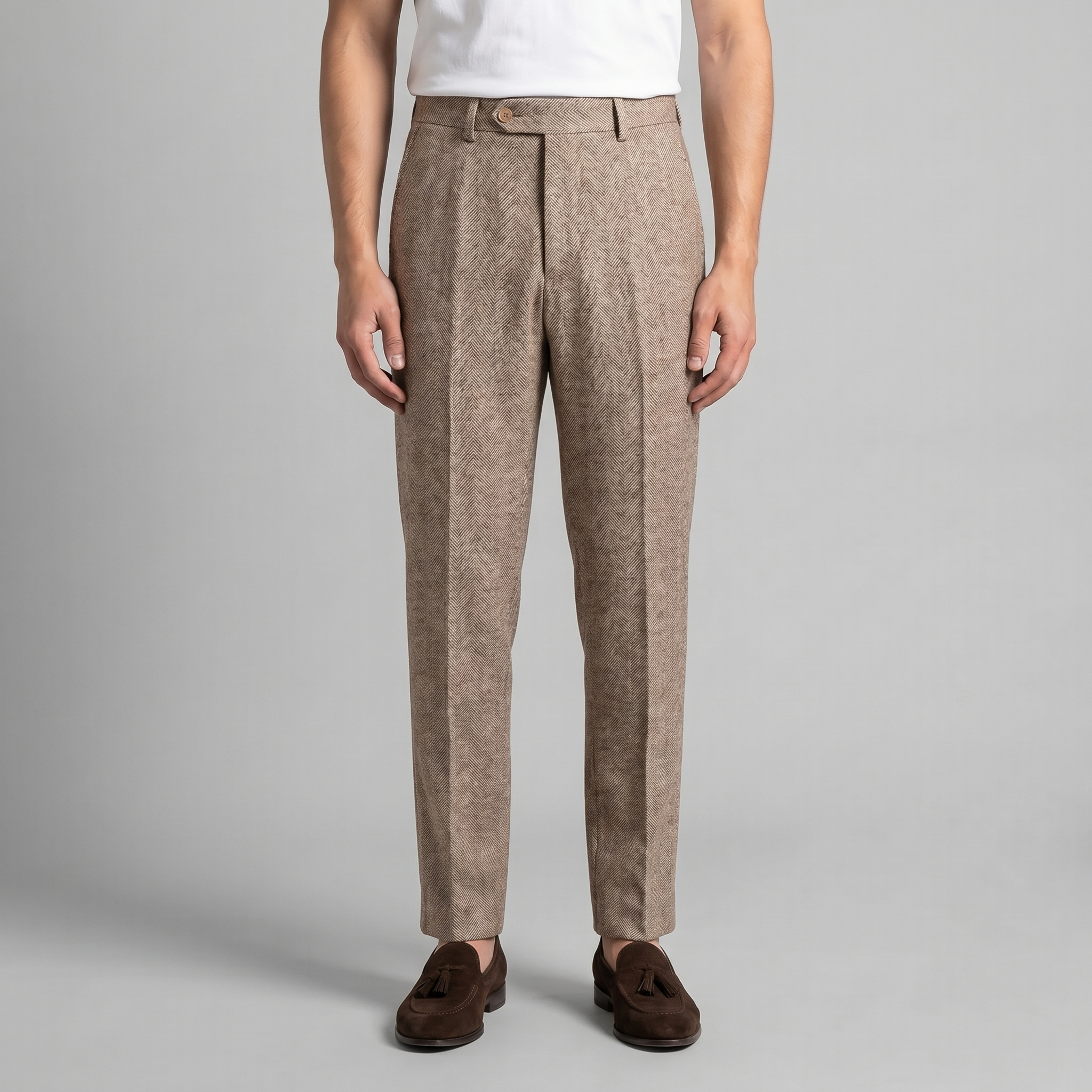Herren Maßgeschneiderte Knöchellang Hose