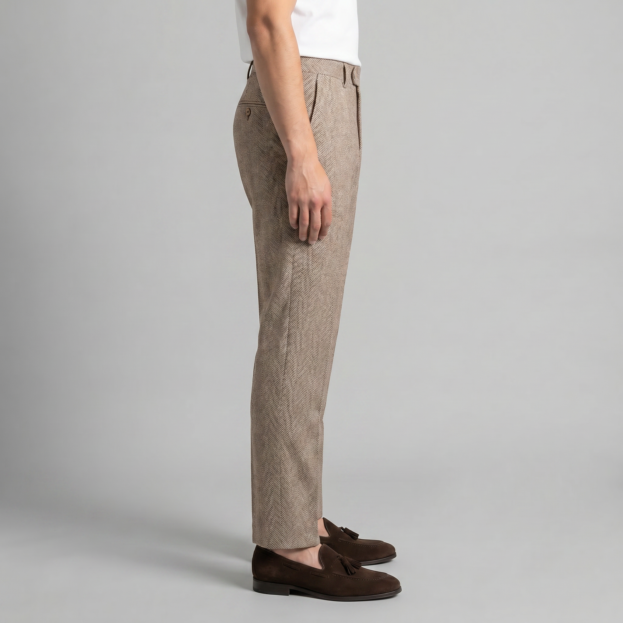 Herren Maßgeschneiderte Knöchellang Hose