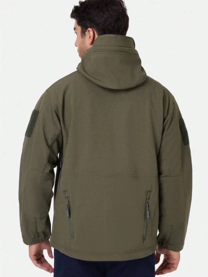 Herren Outdoor-Set mit Wasserabweisender Jacke und Fleecefutter