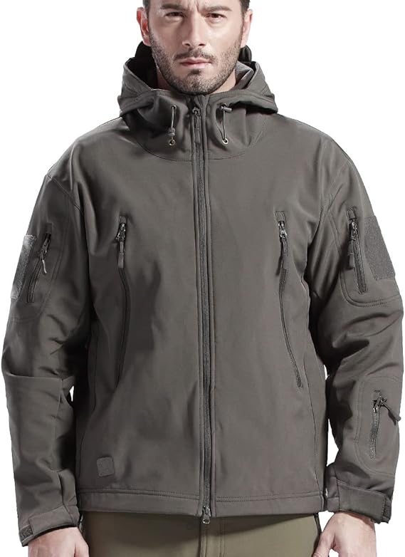 Herren Outdoor-Set mit Wasserabweisender Jacke und Fleecefutter
