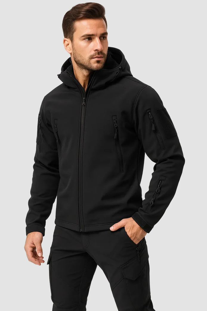 Herren Outdoor-Set mit Wasserabweisender Jacke und Fleecefutter