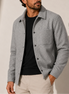 Herren Overshirt Jacke mit Knopfleiste für Freizeitlook