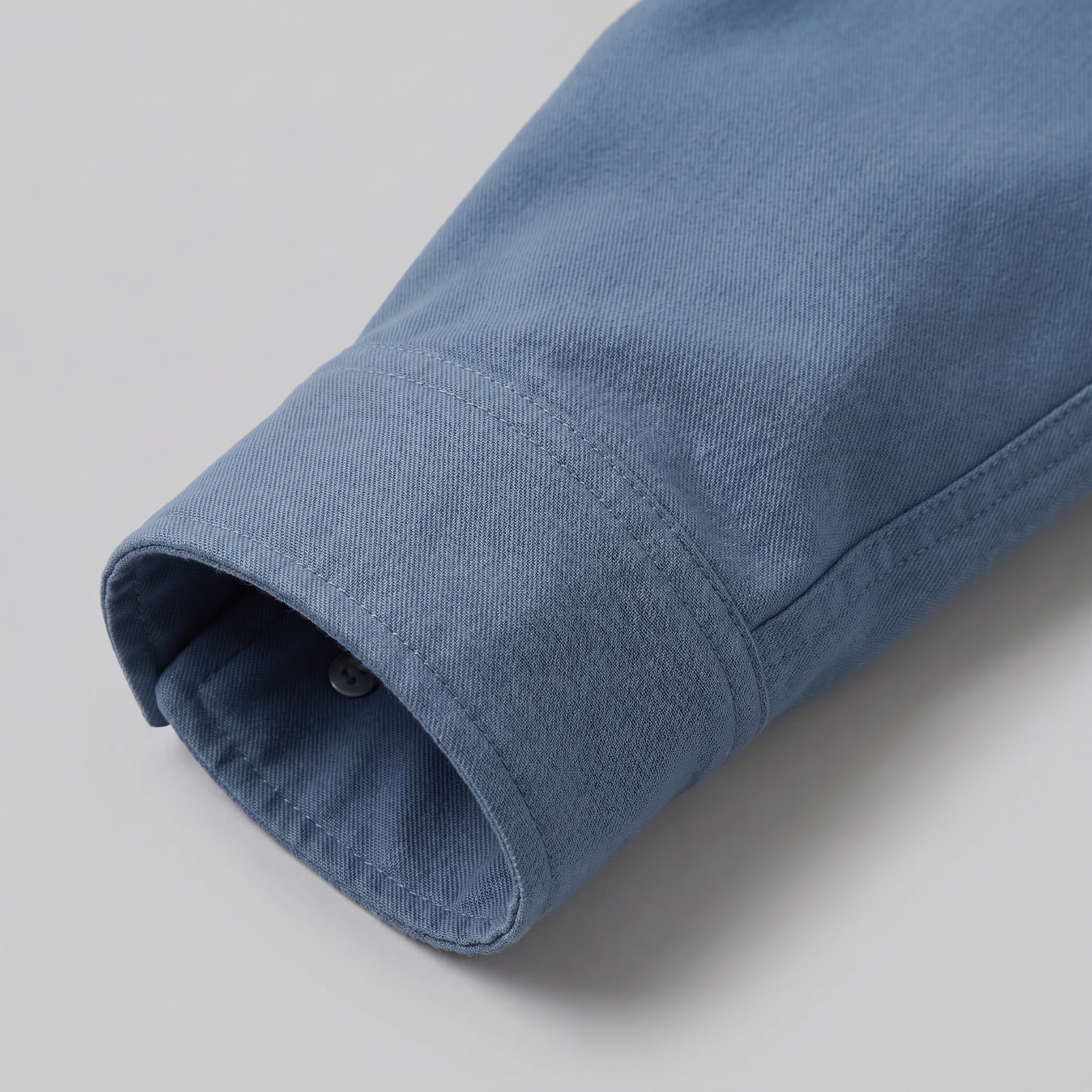 Herren Overshirt Mit Zwei Brusttaschen Slim Fit