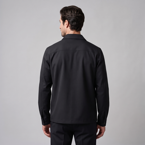 Herren Overshirt mit Brusttasche