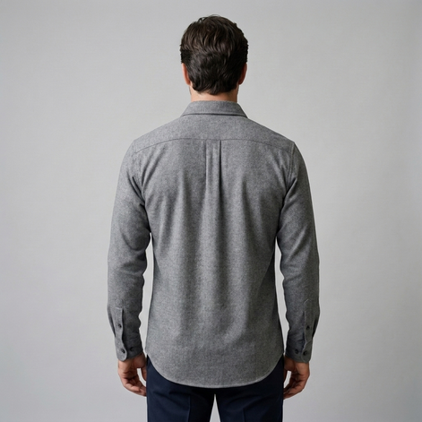 Herren Overshirt mit Flap-Taschen