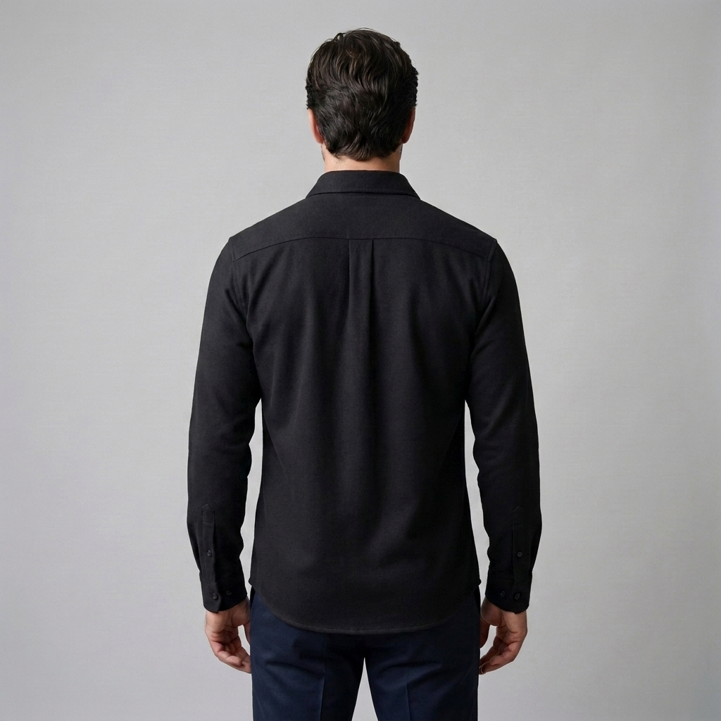 Herren Overshirt mit Flap-Taschen