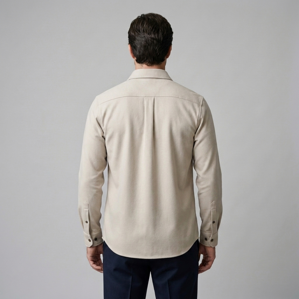 Herren Overshirt mit Flap-Taschen