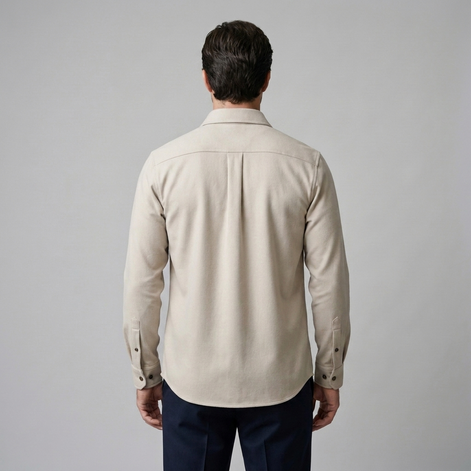 Herren Overshirt mit Flap-Taschen