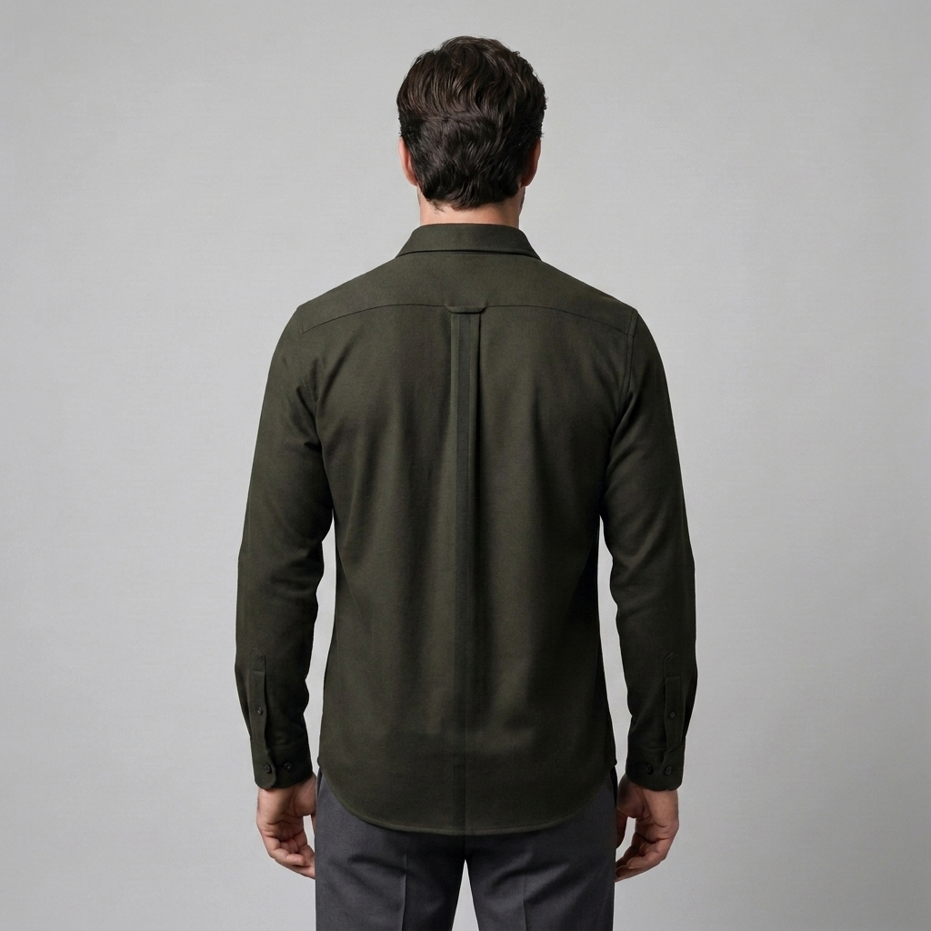 Herren Overshirt mit Flap-Taschen