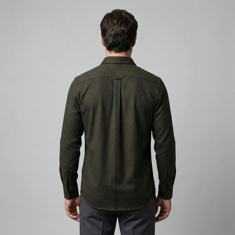 Herren Overshirt mit Flap-Taschen