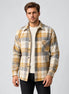 Herren Overshirt mit Karomuster für Lagenlook im Herbst