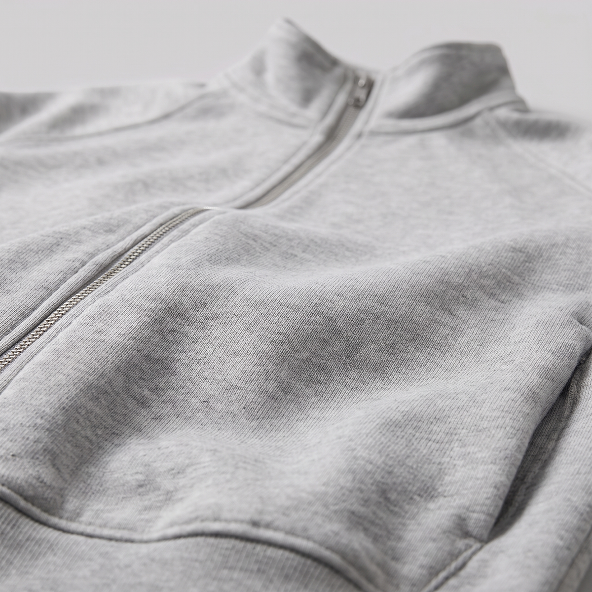 Herren Oversized Trainingsjacke mit durchgehendem Reissverschluss