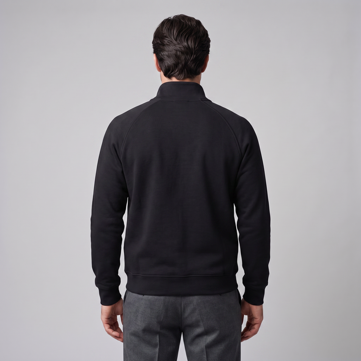 Herren Oversized Trainingsjacke mit durchgehendem Reissverschluss